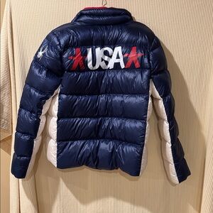 USA Ski Olympic Collaboration Spyder Haze Down Limited Edition Jacket